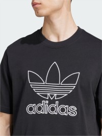 Футболка мужская Adidas OUTL TREF TEE черная JP1088 изображение 5