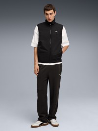 Брюки мужские Puma CLASS Relaxed Pinnacle Pintuck Sweatpants TR черные 63301701 изображение 4