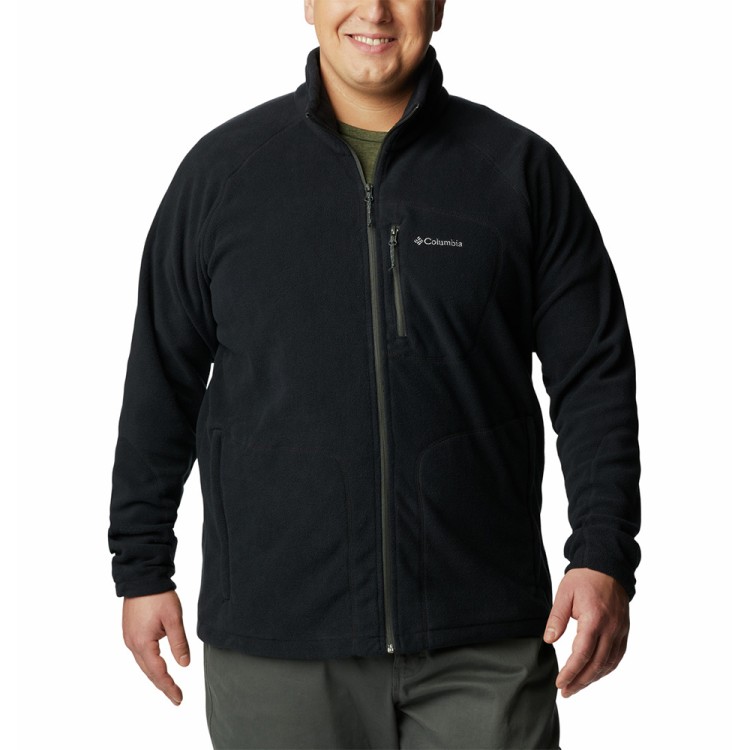 Толстовка мужская Columbia Fast Trek™ II Full Zip Fleece черная 1420424-010 изображение 1