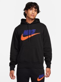 Толстовка мужская Nike M NK CLUB BB PO CHNL FTRA черная FN3104-010 изображение 2