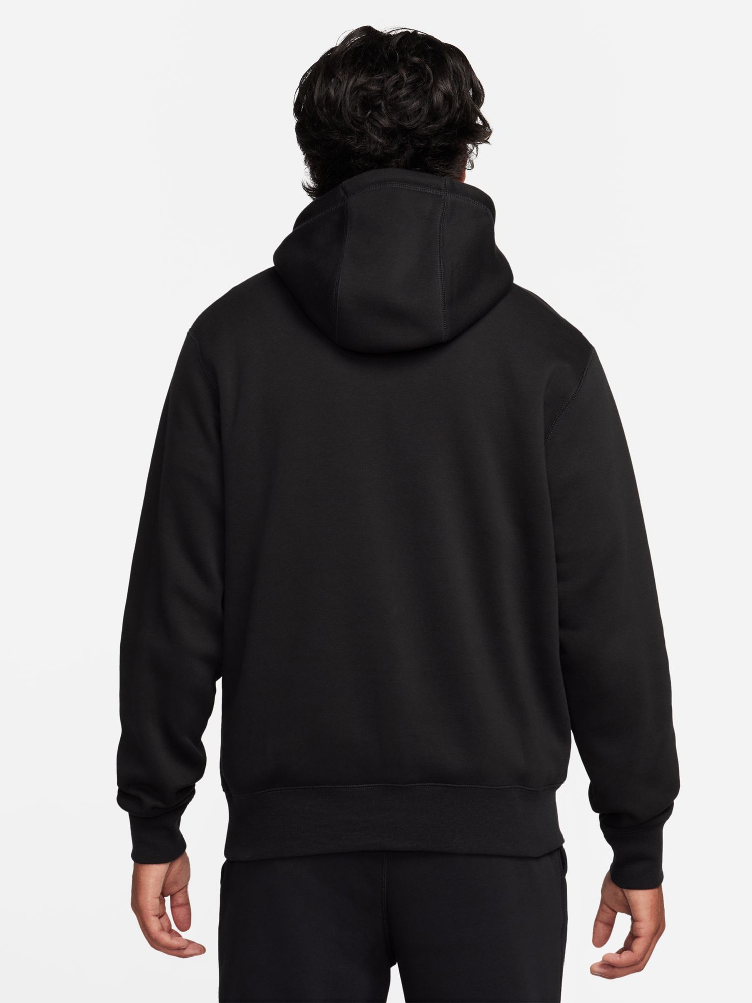 Толстовка мужская Nike M NK CLUB BB PO CHNL FTRA черная FN3104-010 изображение 3