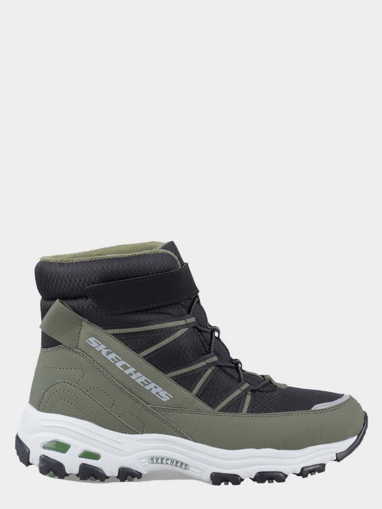 Ботинки детские Skechers D'Lites темно-серые 660092L BKOL изображение 2