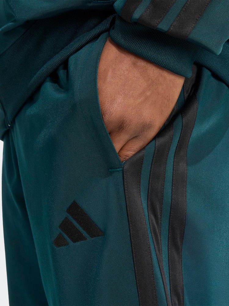 Костюм мужской Adidas M 3S TR TT TS зеленый JX5502 изображение 4