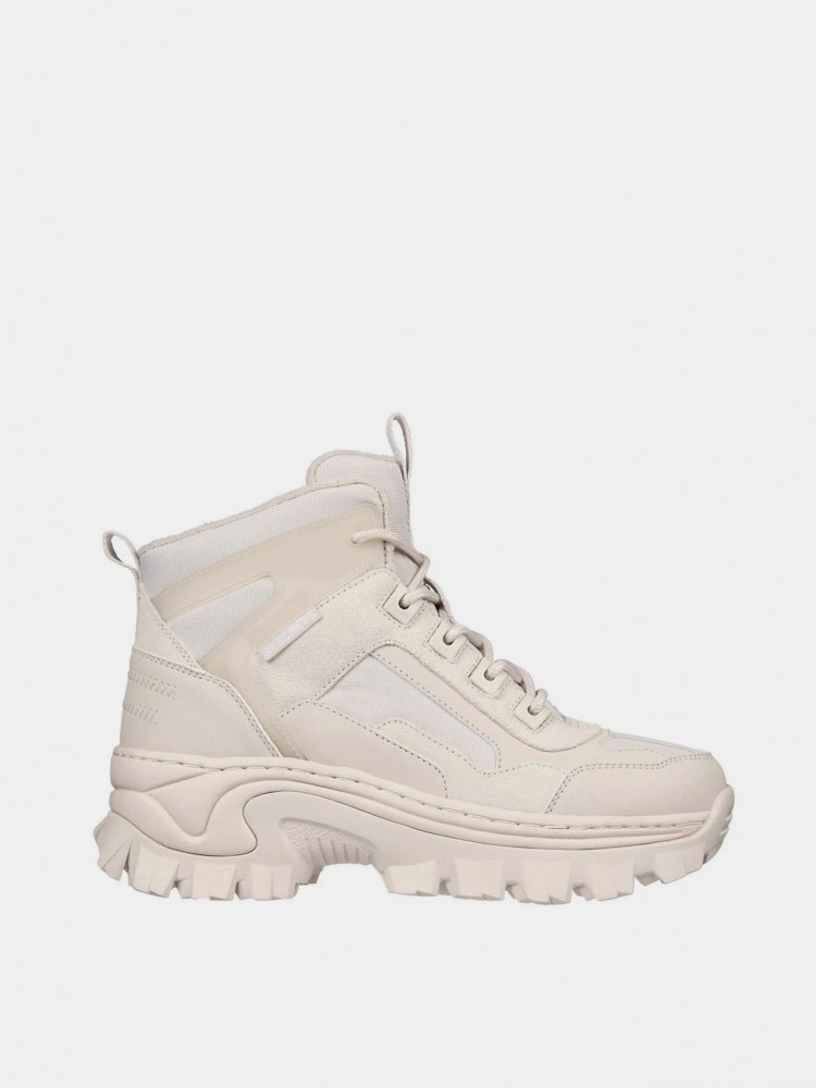 Ботинки женские Skechers Hi-Ryze - I Want Tread бежевые 177242 OFWT изображение 2