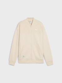 Толстовка женская Puma CLASS Relaxed Pinnacle Full-Zip Jacket TR молочная 68812887 изображение 5