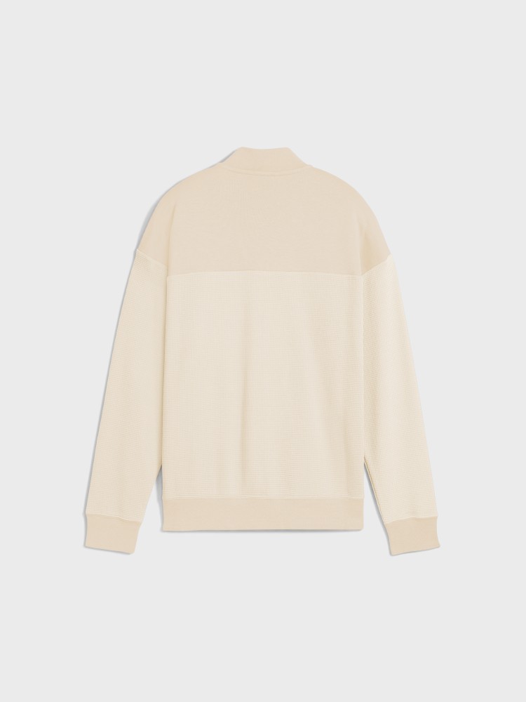 Толстовка женская Puma CLASS Relaxed Pinnacle Full-Zip Jacket TR молочная 68812887 изображение 6