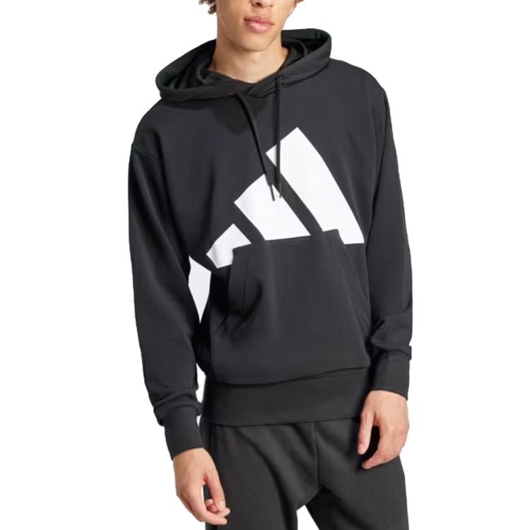 Толстовка мужская Adidas M BL FT HD черная IN6164 изображение 1