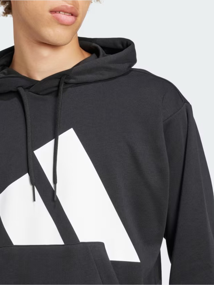 Толстовка мужская Adidas M BL FT HD черная IN6164 изображение 5
