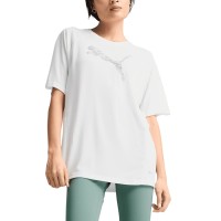 Футболка женская Puma EVOSTRIPE Relaxed Tee белая 68504802 изображение 1