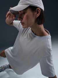 Платье женское Nike W NSW ESSNTL SS DRESS TSHRT голубое DV7882-423 изображение 6