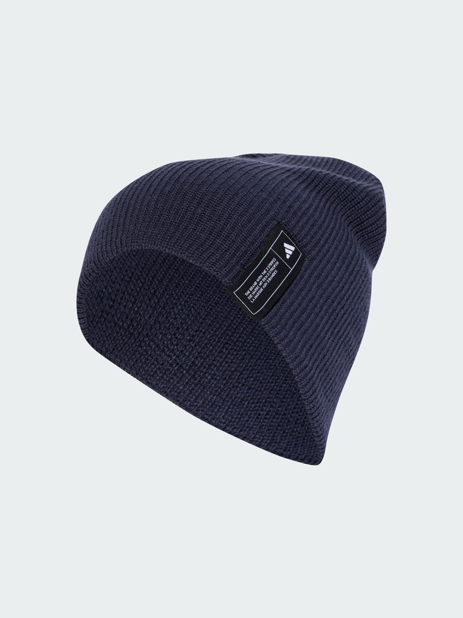 Шапка  Adidas ESS BEANIE синяя IY5258 изображение 2