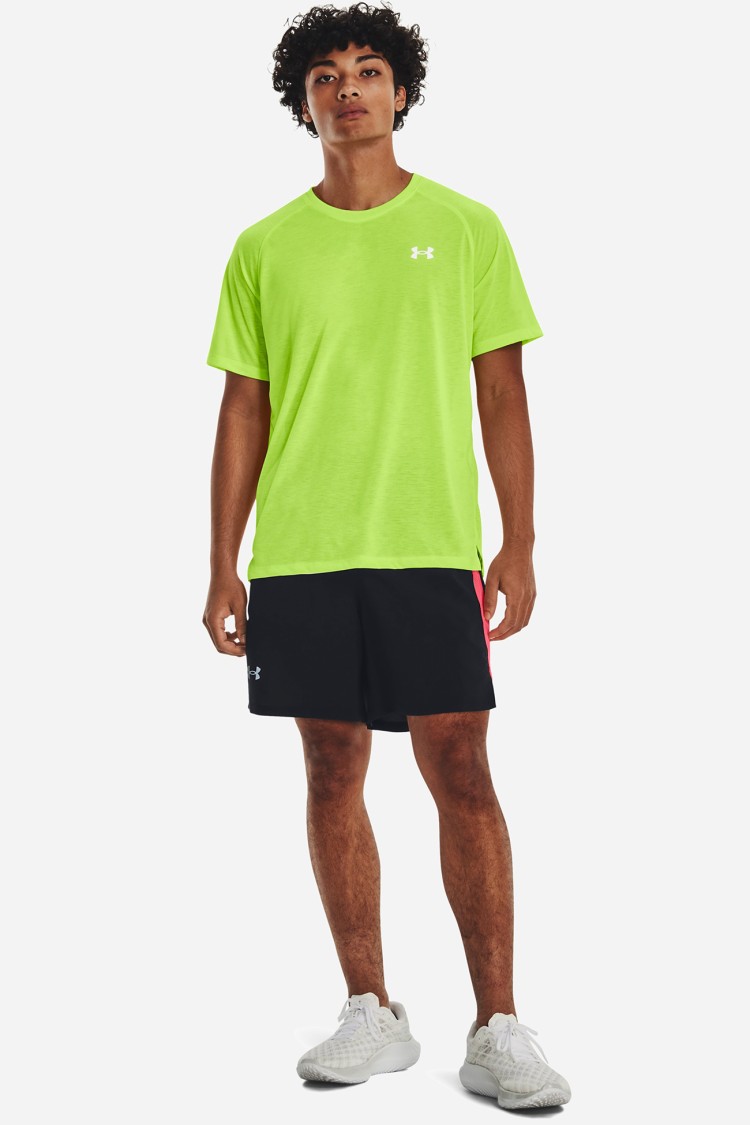 Футболка мужская Under Armour UA STREAKER TEE Салатовая 1361469-369 изображение 3