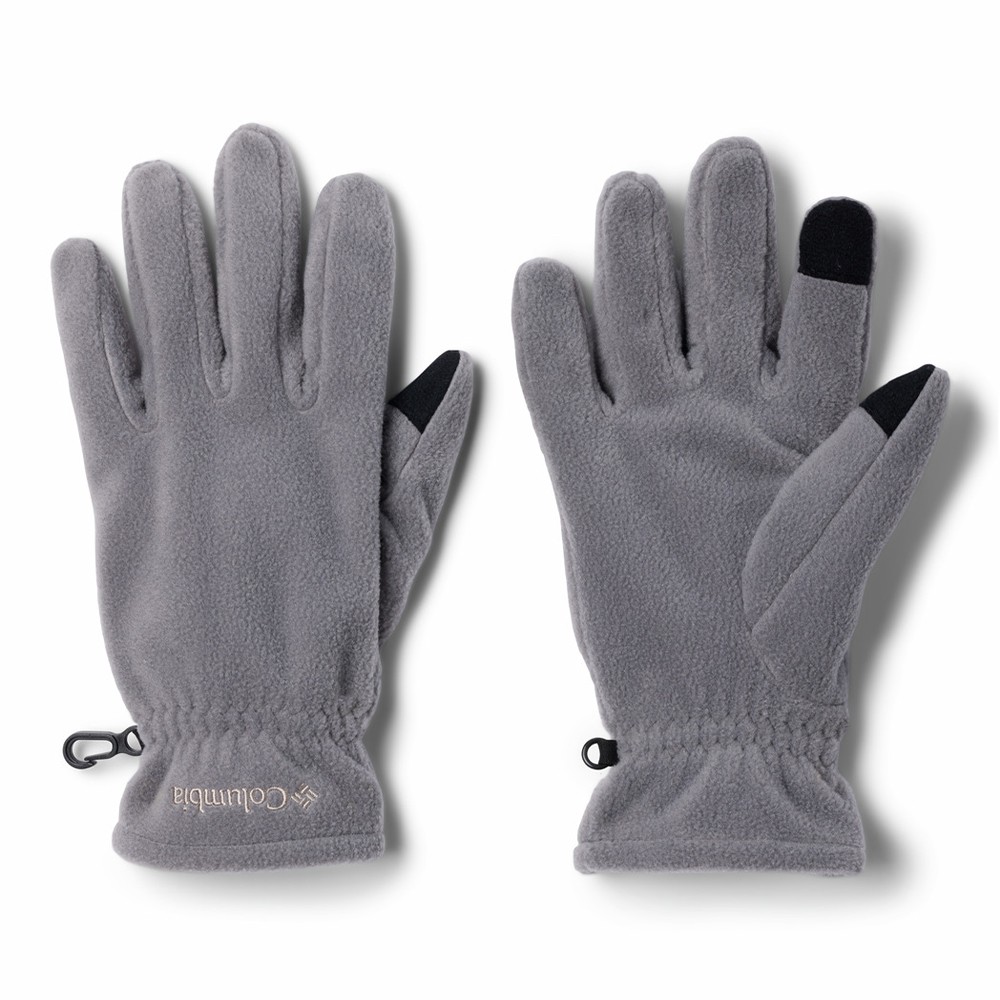 Перчатки Columbia M Steens Mountain II Fleece Gloveс серые 2093921-023
