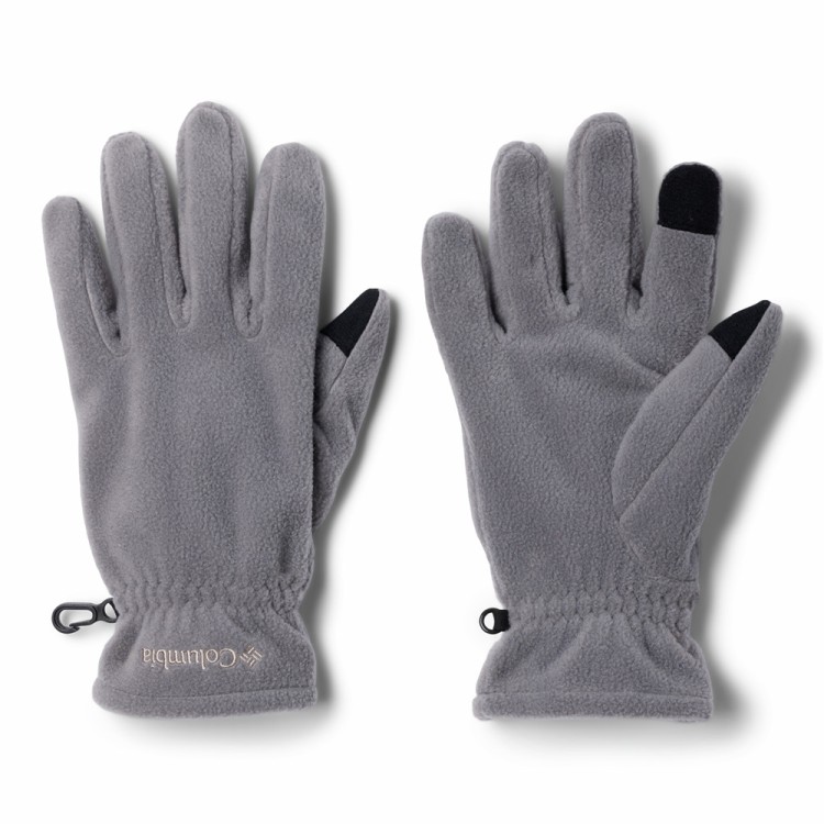 Перчатки Columbia M Steens Mountain II Fleece Gloveс серые 2093921-023