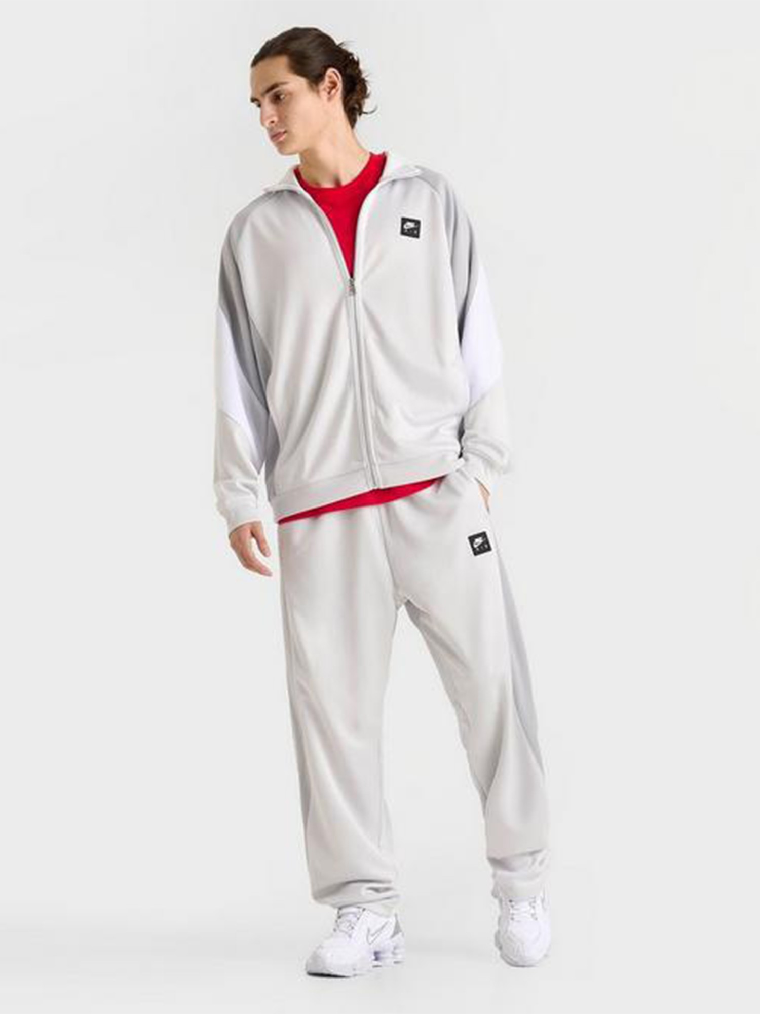 Брюки мужские Nike M NIKE AIR PK TRACK PANT белые HJ0283-009 изображение 6