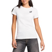 Футболка женская Puma ESS Small No. 1 Logo Tee белая 68237202 изображение 1