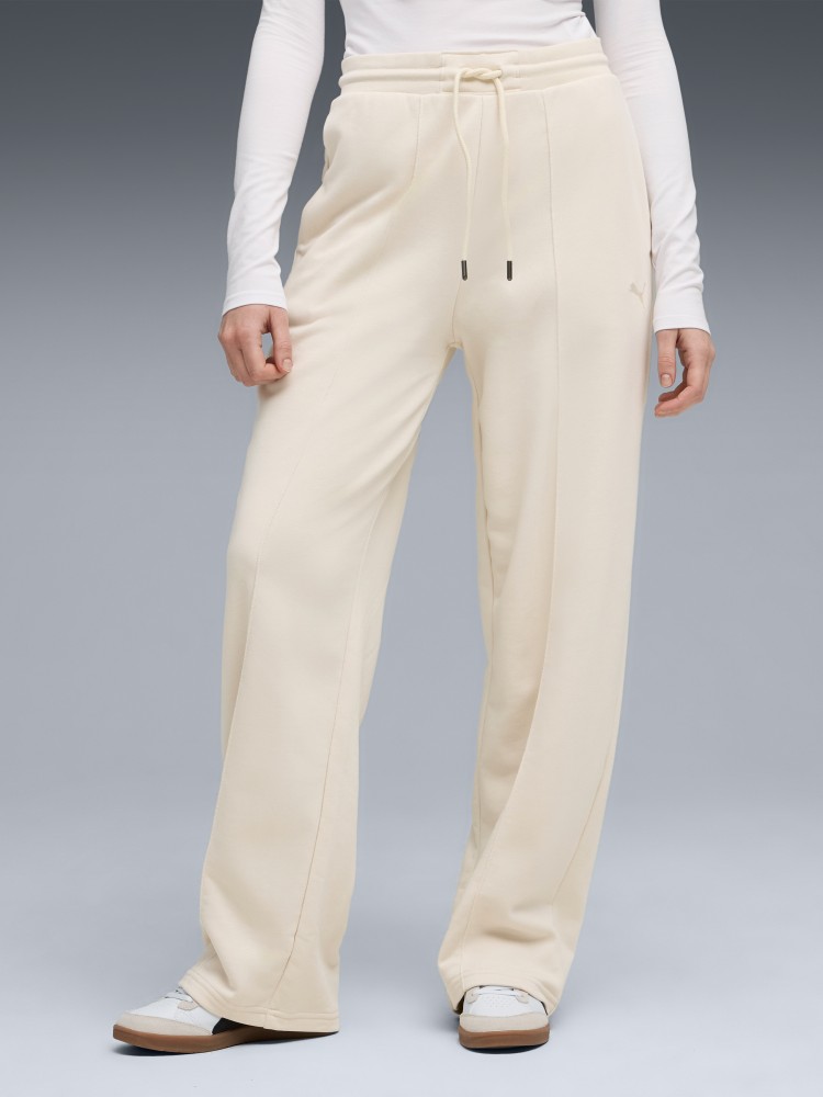 Брюки женские Puma CLASS Comfort Pinnacle High-Waist Straight Pants TR молочные 68812987 изображение 2
