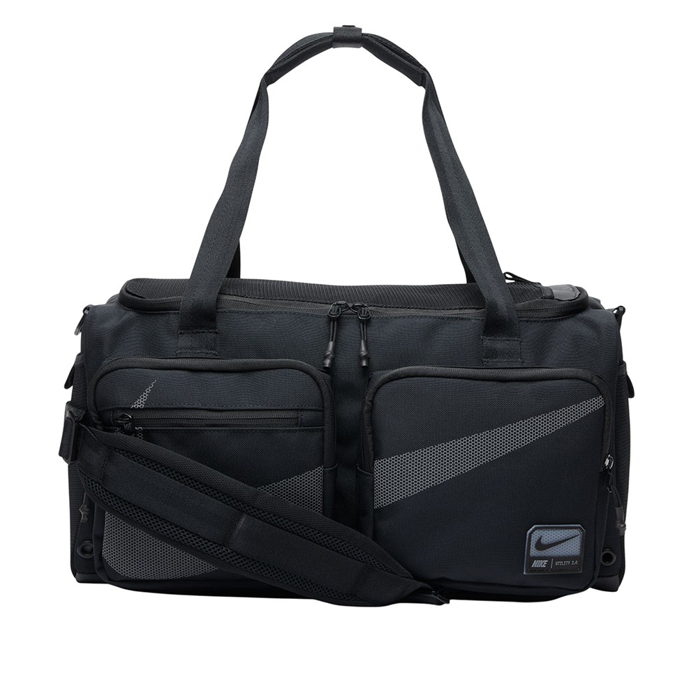 Сумка  Nike NK UTLTY S PWR DUFF - 2.0 GFX черная HF0654-010