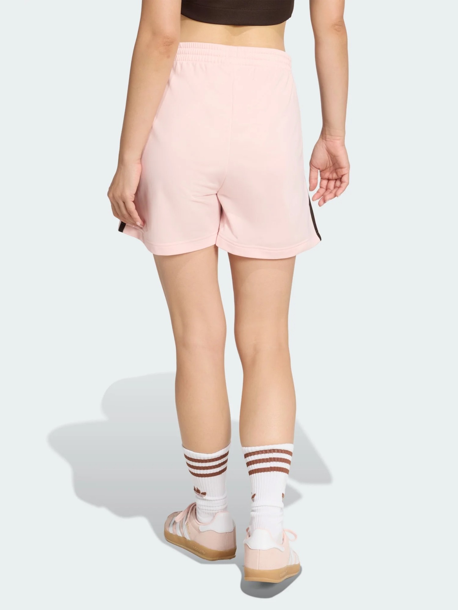Шорты женские Adidas FB SHORT розовые KD3671 изображение 3