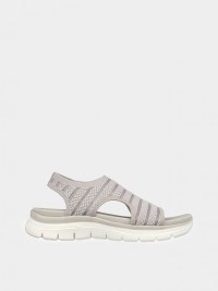 Сандали женские Skechers Flex Appeal 4.0 серые 119479 STN изображение 2