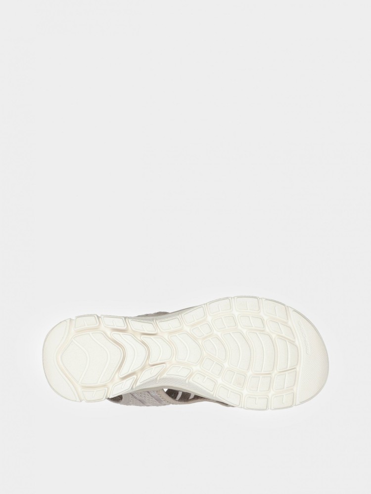 Сандали женские Skechers Flex Appeal 4.0 серые 119479 STN изображение 6
