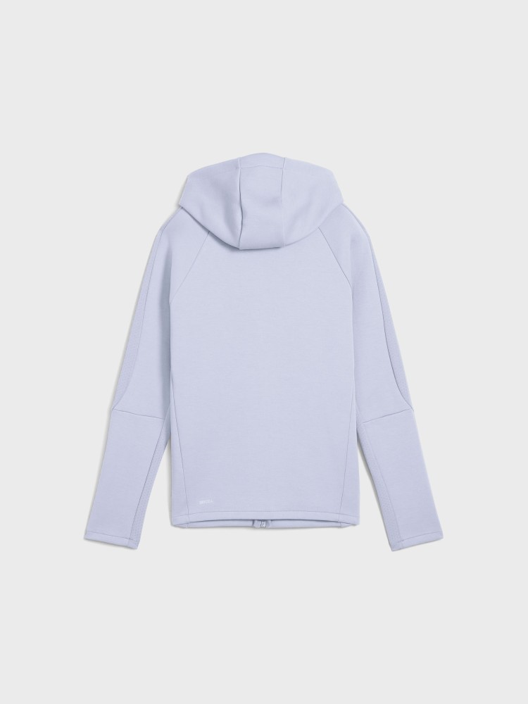 Толстовка женская Puma EVOSTRIPE Full-Zip Hoodie голубая 68505047 изображение 8