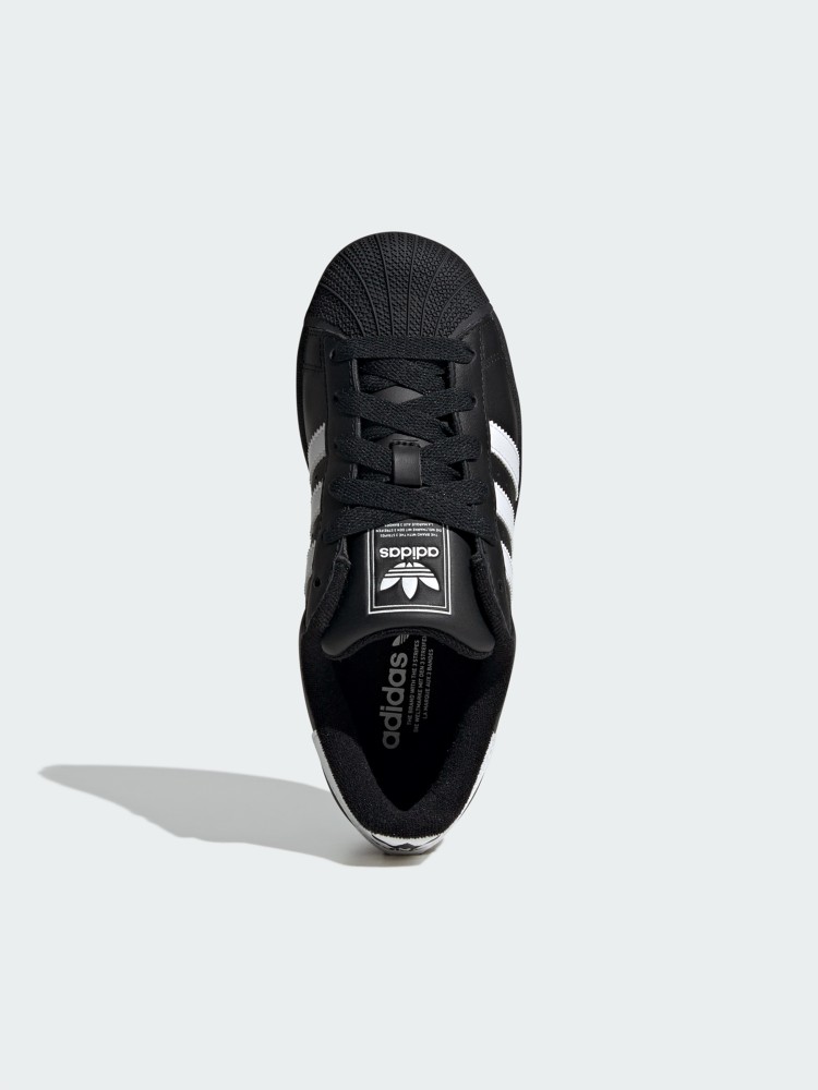 Кроссовки женские Adidas SUPERSTAR II J черные JH9977 изображение 8