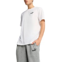 Футболка мужская Puma ESS Small No. 1 Logo Tee белая 68253402 изображение 1