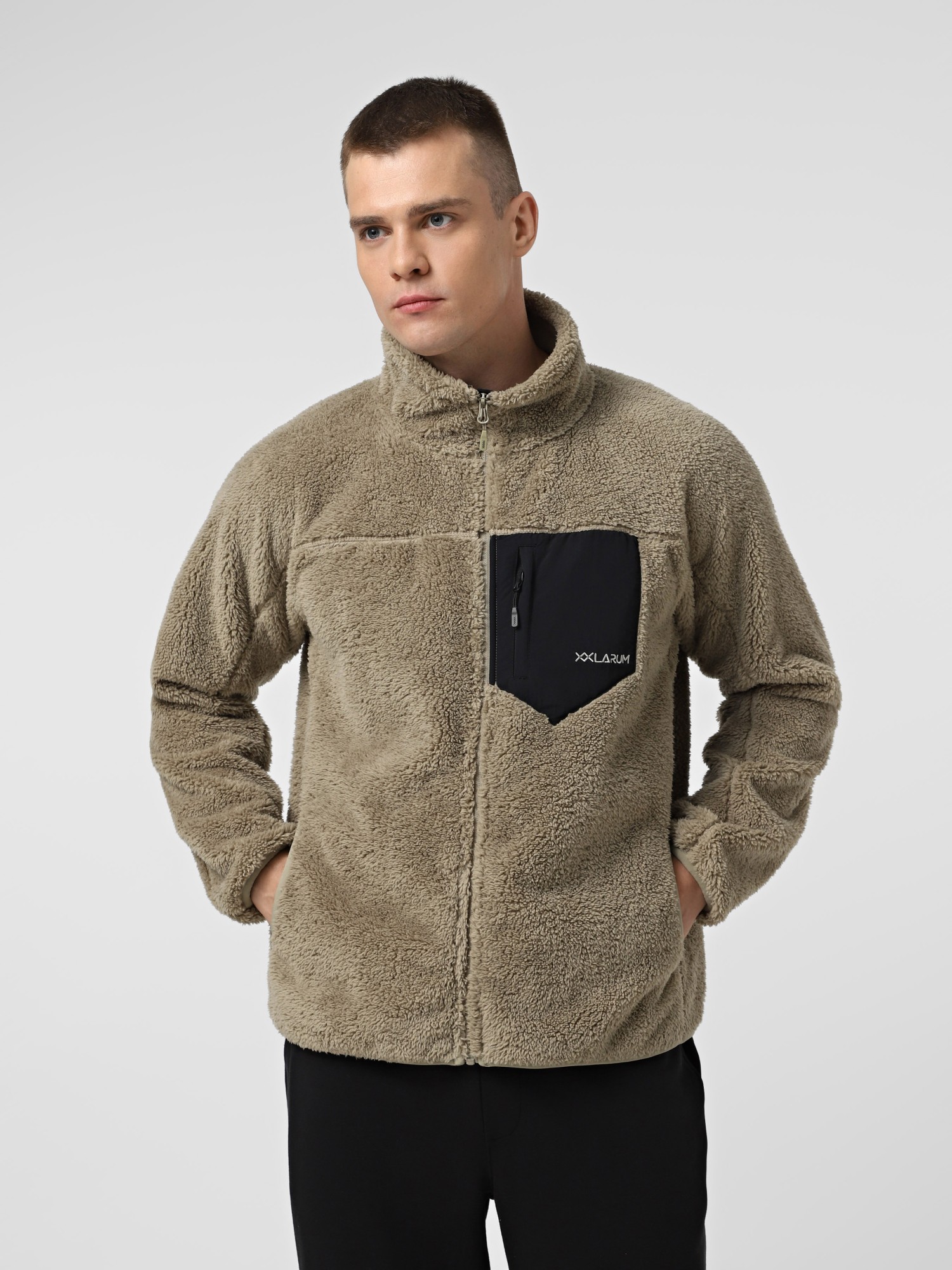 Толстовка мужская Larum Mossi оливковая 162508-340 изображение 2