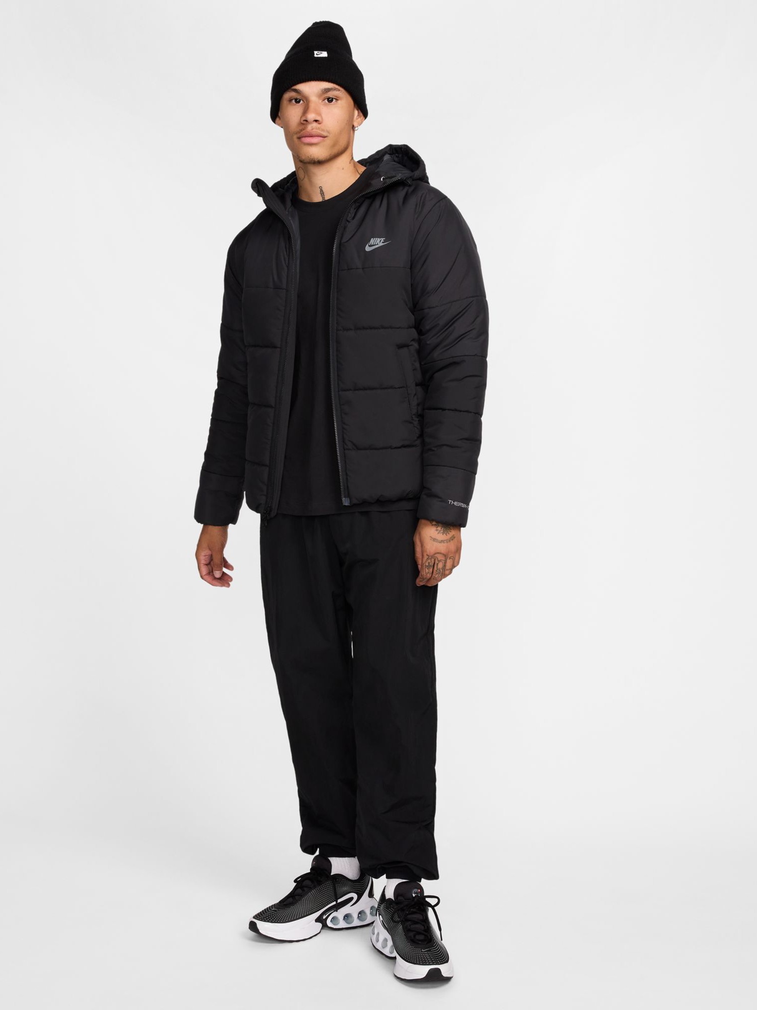 Куртка мужская Nike M NSW OW SYN FILL JKT черная HF6825-010 изображение 10
