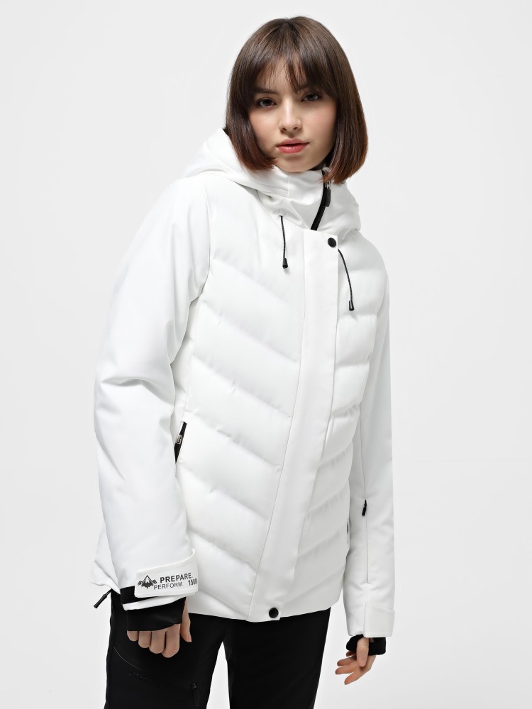 Куртка женская WHS белая 553554-100 изображение 2