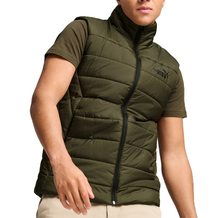 Жилет мужской Puma ESS Padded Vest оливковый 84893970 изображение 1