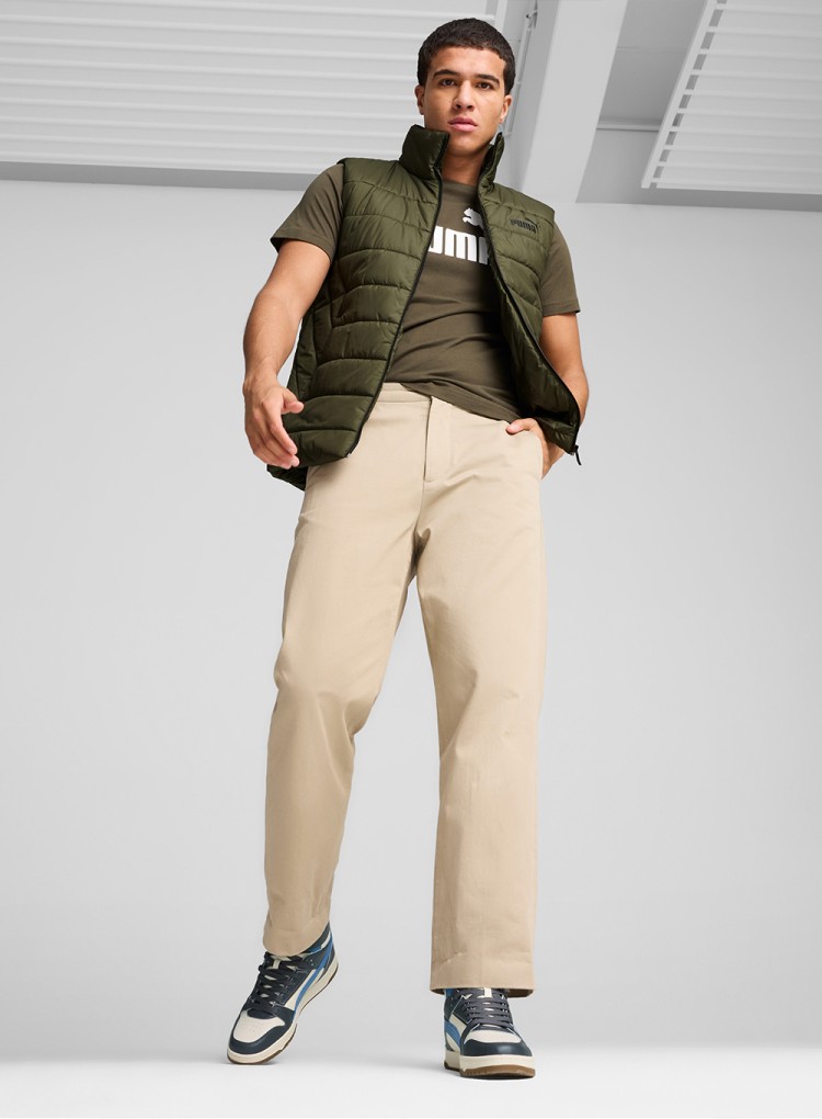 Жилет мужской Puma ESS Padded Vest оливковый 84893970 изображение 3