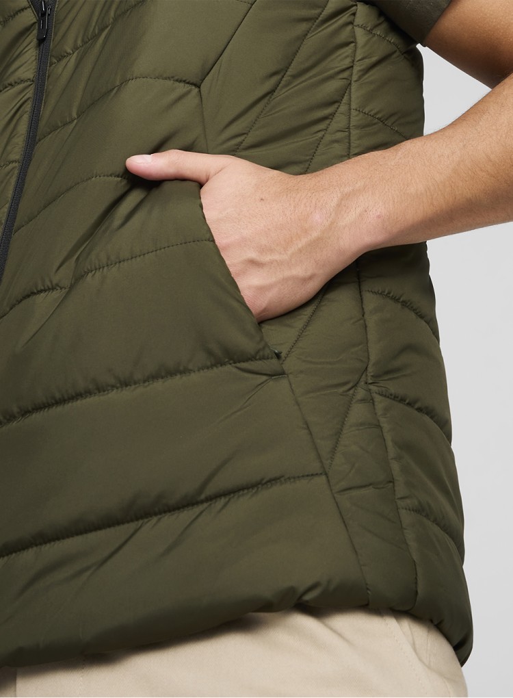 Жилет мужской Puma ESS Padded Vest оливковый 84893970 изображение 4