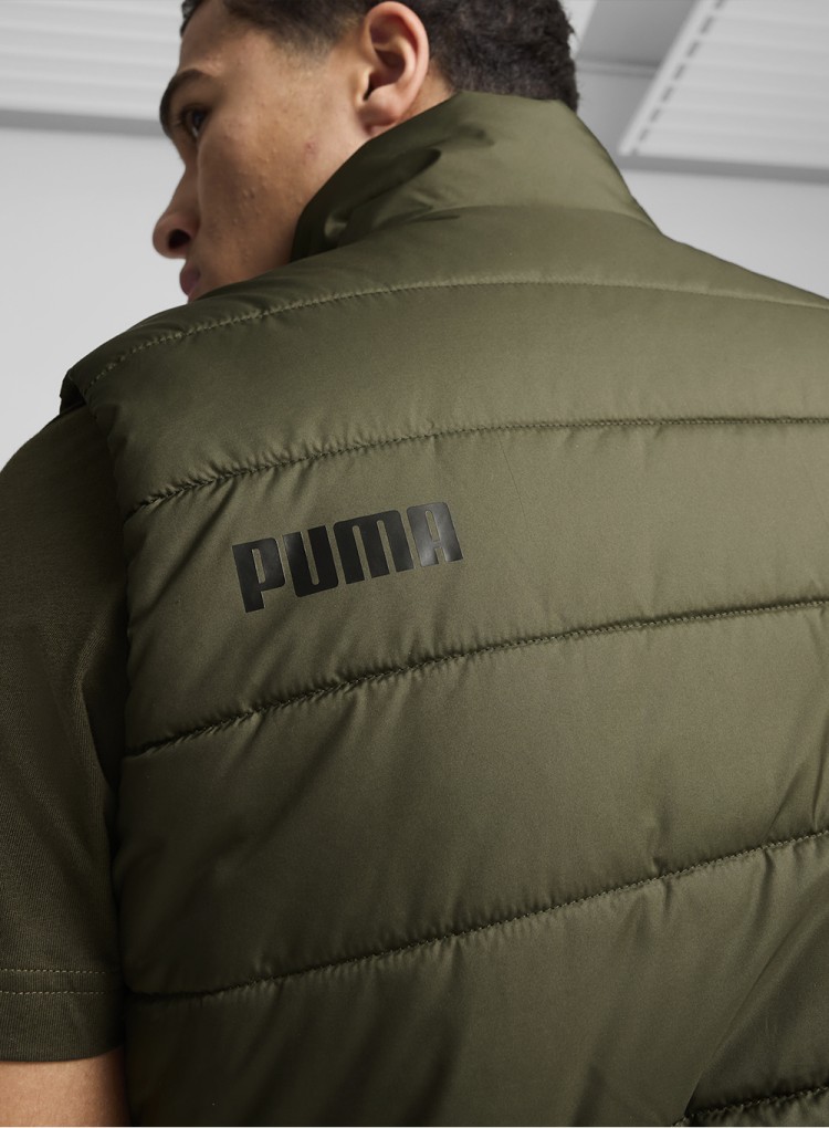 Жилет мужской Puma ESS Padded Vest оливковый 84893970 изображение 5