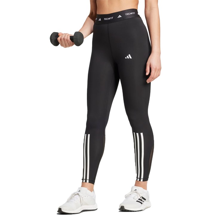 Леггинсы женские Adidas TF 3S 7/8 L черные IT2272 изображение 1