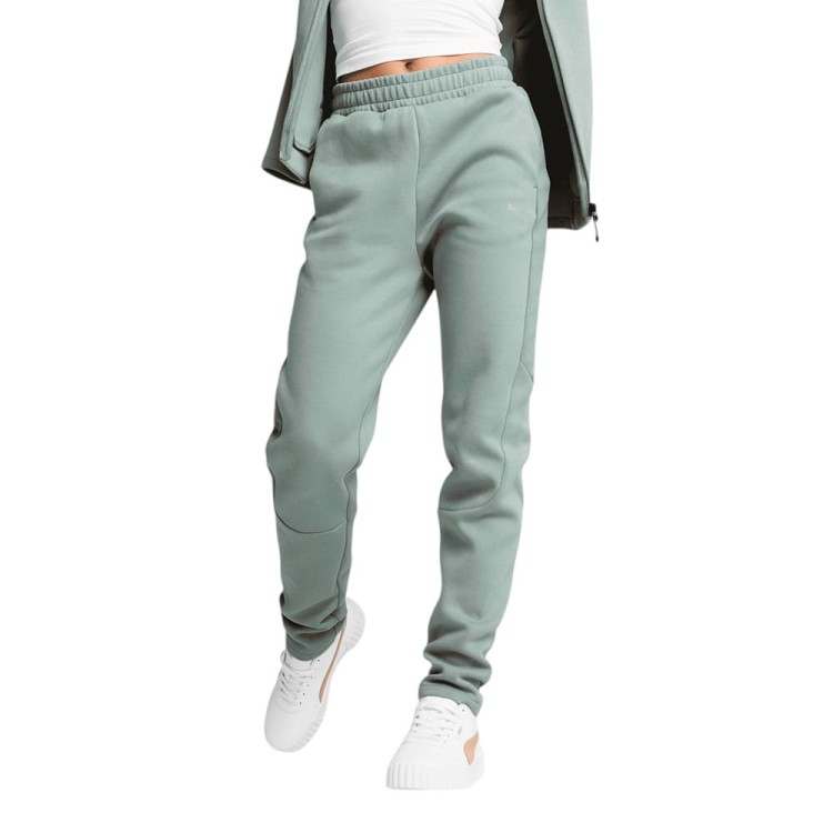 Брюки женские Puma EVOSTRIPE Sweatpants зеленые 68505130 изображение 1
