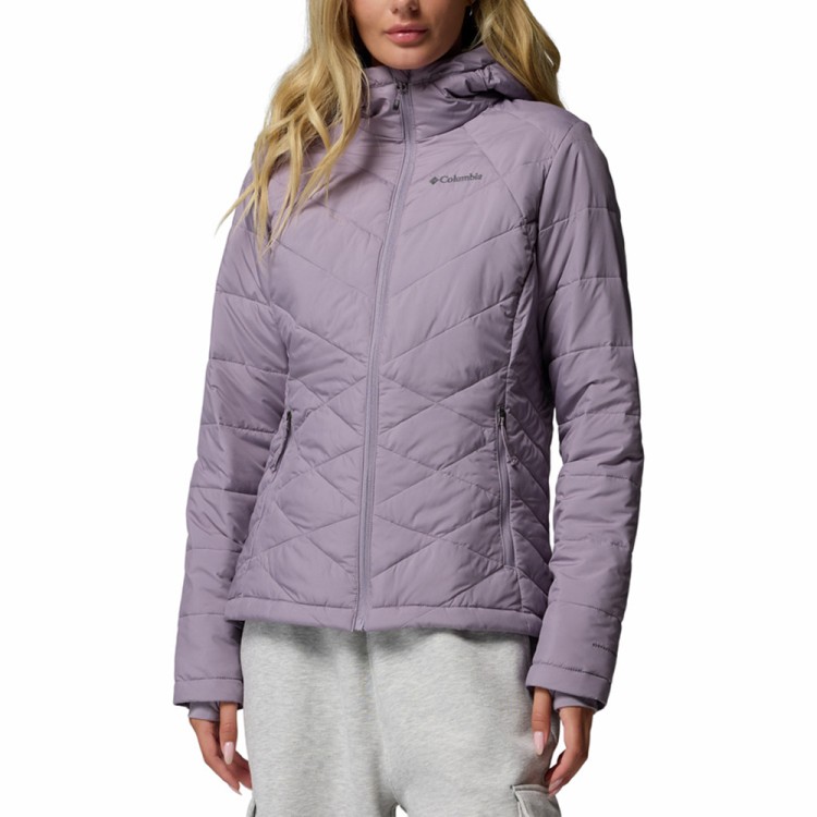 Куртка женская Columbia Heavenly™ Hooded Jacket сиреневая 1738151-554 изображение 1