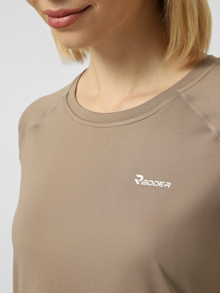 Футболка женская Radder Solvia коричневая 922607-200 изображение 4