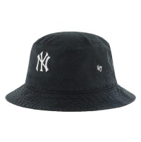 Панама 47 Brand Brand NEW YORK YANKEES чорная B-BKT17GWF-BKF-OSF изображение 1