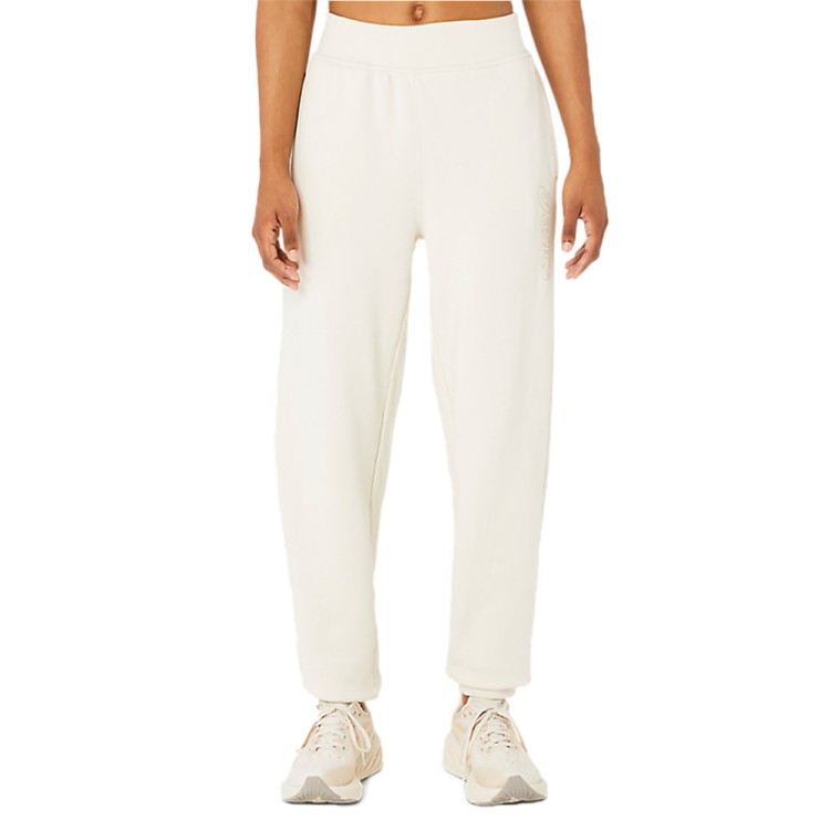 Брюки женские Asics ASICS LOGO SWEATPANT молочные 2032C844-200
