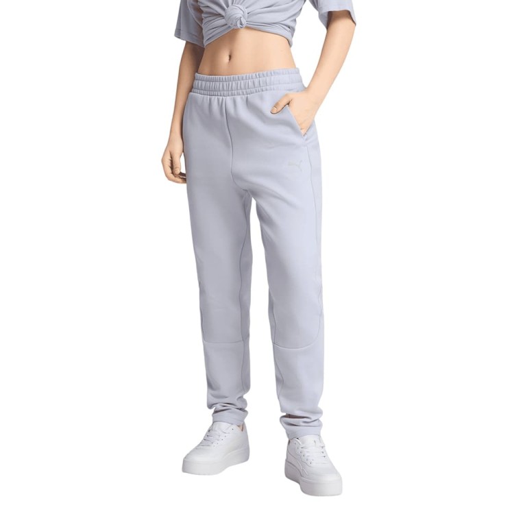 Брюки женские Puma EVOSTRIPE Sweatpants голубые 68505147 изображение 1