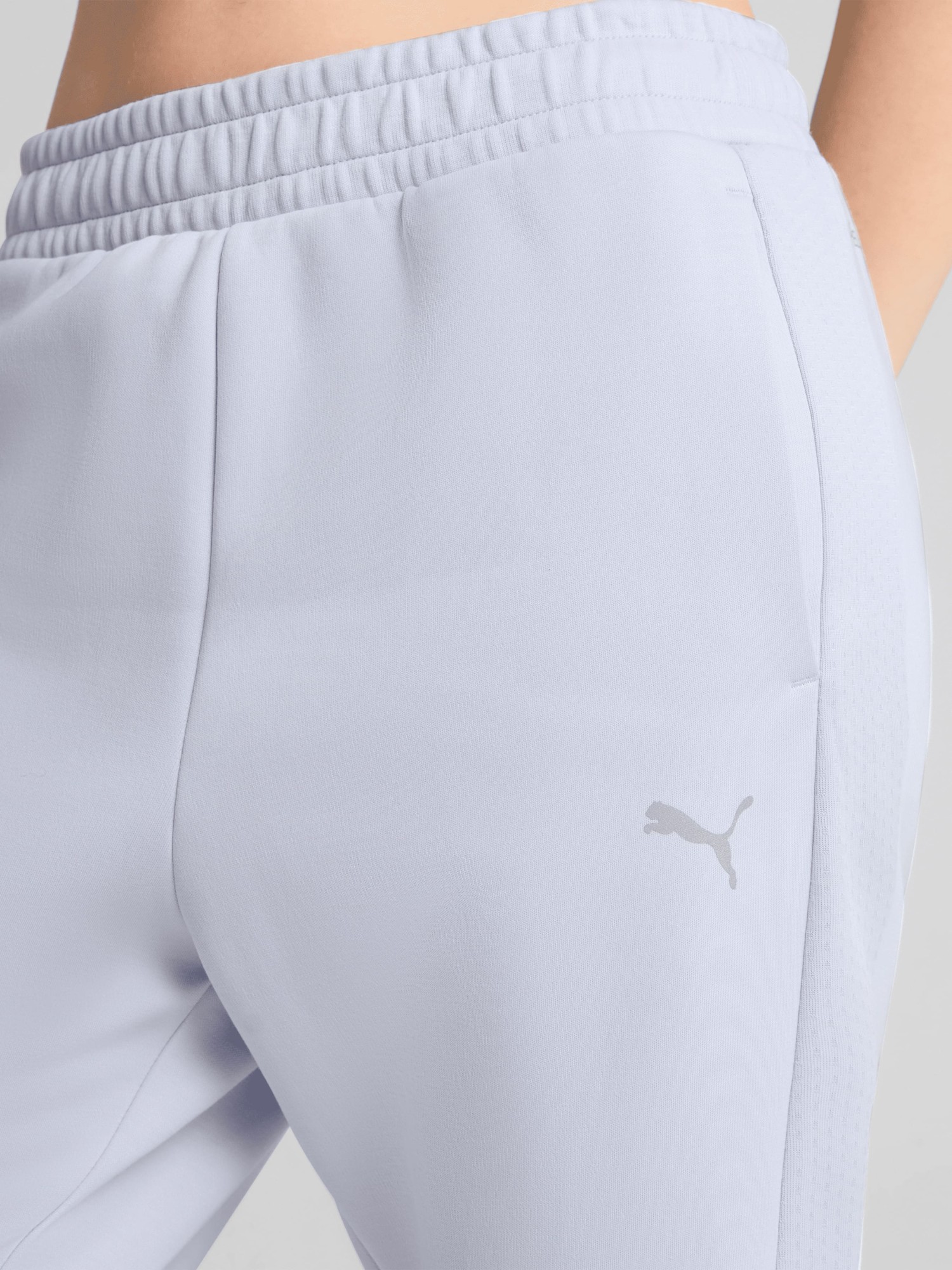 Брюки женские Puma EVOSTRIPE Sweatpants голубые 68505147 изображение 6