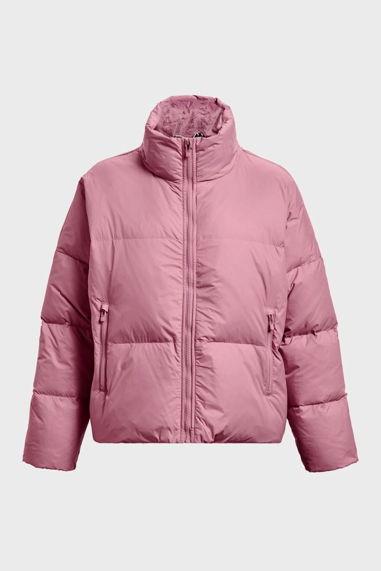 Куртка женская Under Armour UA CGI DOWN PUFFER JKT розовая 1378858-697 изображение 6