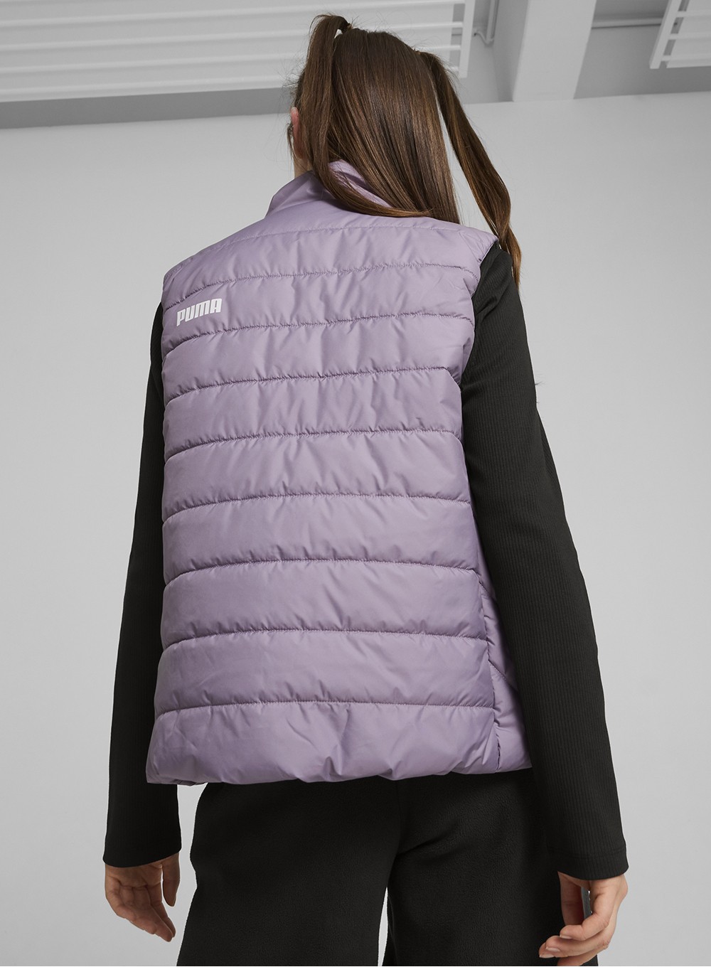 Жилет женский Puma ESS Padded Vest фиолетовый 84894130 изображение 3