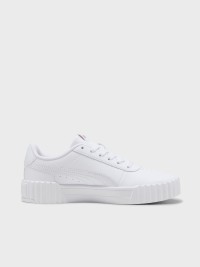 Кроссовки женские Puma Carina 3.0 белые 40036501 изображение 2