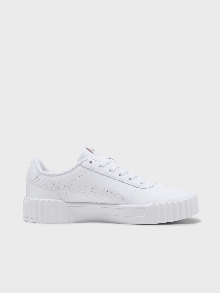 Кроссовки женские Puma Carina 3.0 белые 40036501 изображение 2