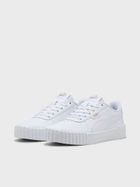 Кроссовки женские Puma Carina 3.0 белые 40036501 изображение 3