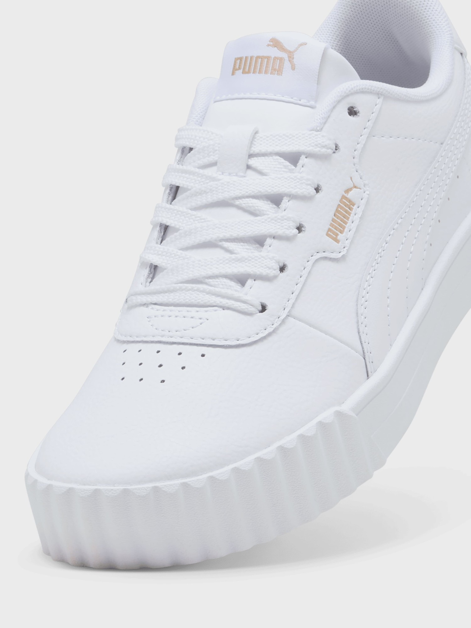 Кроссовки женские Puma Carina 3.0 белые 40036501 изображение 4