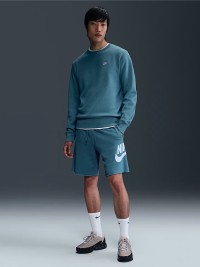 Шорты мужские Nike M NK CLUB ALUMNI FT SHORT голубые FQ4950-464 изображение 4